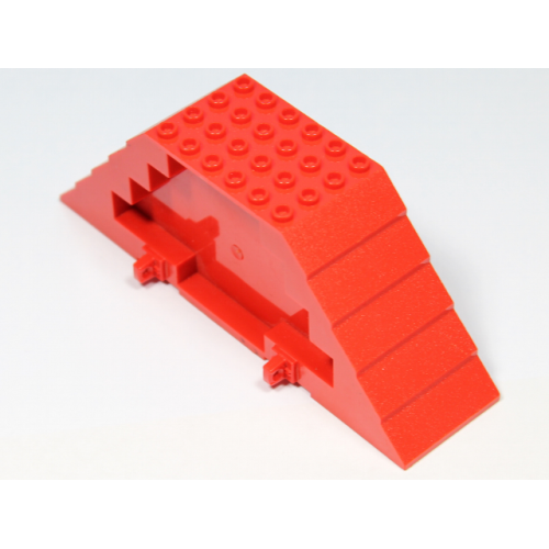 Деталь LEGO 45405 Roof Piece 16 x 4 x 5 - Red