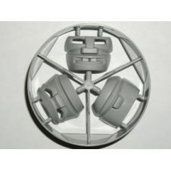 Sports Hockey Masks on Sprue - Masks 2, 3, 4 Sports Hockey Masks on Sprue - Masks 2, 3, 4