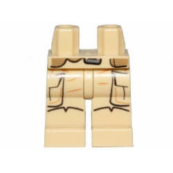 Hips and Legs with Black SW Pockets and Boots, Dark Tan Belt with Dark Bluish Gray Buckle, Medium Nougat Creases Pattern Hips and Legs with Black SW Pockets and Boots, Dark Tan Belt with Dark Bluish Gray Buckle, Medium Nougat Creases Pattern