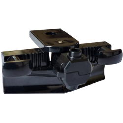 Train Buffer Beam with Sealed Magnets and Plow