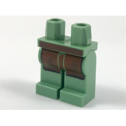 Hips and Legs with Reddish Brown Apron, Dark Brown Smudges Pattern Hips and Legs with Reddish Brown Apron, Dark Brown Smudges Pattern