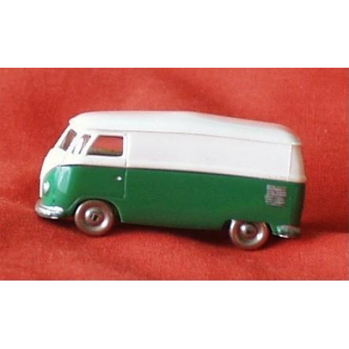 Деталь LEGO 258pb01 HO Scale, VW Van with Green Base