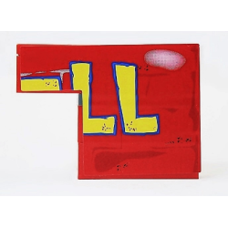 Stickered Assembly 6 x 1 x 3 2/3 with 'LL' Pattern (Sticker) - Set 4982 - 2 Brick 1 x 4, 1 Dark Bluish Gray Plate 1 x 4, 1 Brick 1 x 6, 1 Tile 1 x 6 Stickered Assembly 6 x 1 x 3 2/3 with 'LL' Pattern (Sticker) - Set 4982 - 2 Brick 1 x 4, 1 Dark Bluish Gray Plate 1 x 4, 1 Brick 1 x 6, 1 Tile 1 x 6