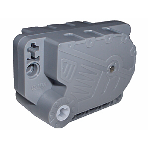 Деталь LEGO motor6 Pullback Motor 7 x 5 x 3 (Motor 6) - Dark Bluish Gray