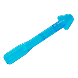 Minifigure, Weapon Arrow - Trans-Dark Blue Minifigure, Weapon Arrow - Trans-Dark Blue