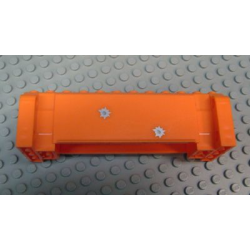 Crane Section 4 x 12 x 3 with 8 Pin Holes with 2 Bullet Holes Pattern (Stickers) - Set 7709 Crane Section 4 x 12 x 3 with 8 Pin Holes with 2 Bullet Holes Pattern (Stickers) - Set 7709