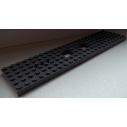 Деталь LEGO 92088pb01 Train Base 6 x 24 with White 'OIL' and 'WATER' on Left Side and 'PNEUMATICS' and 'ELECTRICS' on Right Side Pattern Off-Center (Stickers) - Set 60051