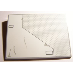 Slope 10 6 x 8 with SW Red Five X-wing Starfighter Lower Right Wing Panel Pattern (Sticker) - Set 10240 Slope 10 6 x 8 with SW Red Five X-wing Starfighter Lower Right Wing Panel Pattern (Sticker) - Set 10240