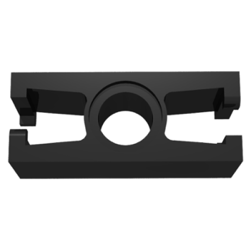 Деталь LEGO 32210 Znap Beam 3, 1 Hole - Black
