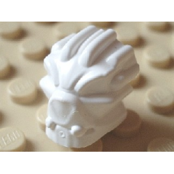 Minifigure, Head, Modified Bionicle Inika Toa Matoro Plain Minifigure, Head, Modified Bionicle Inika Toa Matoro Plain