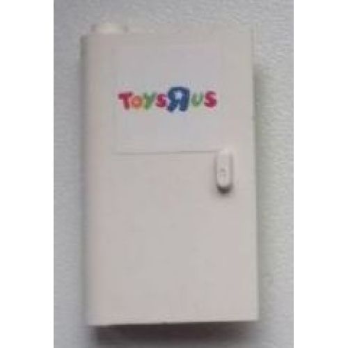 Деталь LEGO 58381pb05 Door 1 x 3 x 4 Left - Open Between Top and Bottom Hinge with Toys 