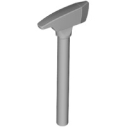Minifigure, Utensil Axe, Pick End