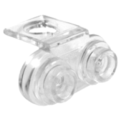 Minifigure Neck Bracket with 2 Back Studs