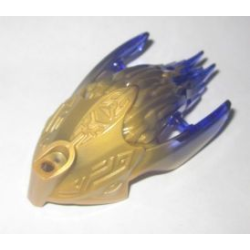 Bionicle Creature Head / Mask with Marbled Trans-Purple Pattern Bionicle Creature Head / Mask with Marbled Trans-Purple Pattern