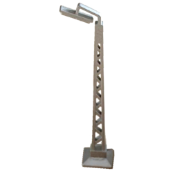 HO Scale, Accessory Lamp Post with Lattice Mast HO Scale, Accessory Lamp Post with Lattice Mast