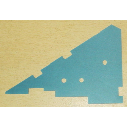 Plastic Part for Set 7471 - Mars Rover Solar Panel, Middle Triangular
