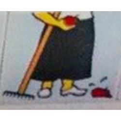 Duplo, Tile 2 x 2 x 1 with Outdoors Mosaic Picture 17 Pattern