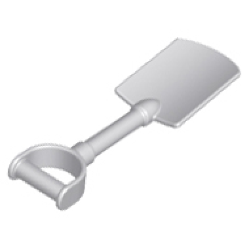 Деталь LEGO 10566 Duplo Utensil Shovel / Spade with Smooth Handle and Short Blade (total length 75mm)