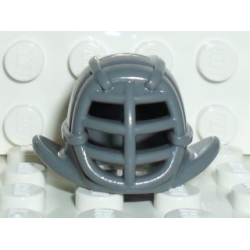 Minifigure, Headgear Ninjago Kendo Helmet - Dark Bluish Gray