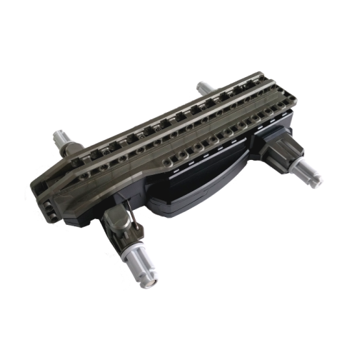 Деталь LEGO 4514c02 Electric, Motor RC Car Base, Pearl Dark Gray Top