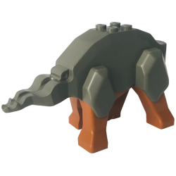 Dinosaur Body Triceratops with Dark Orange Legs (30461 / 30462)
