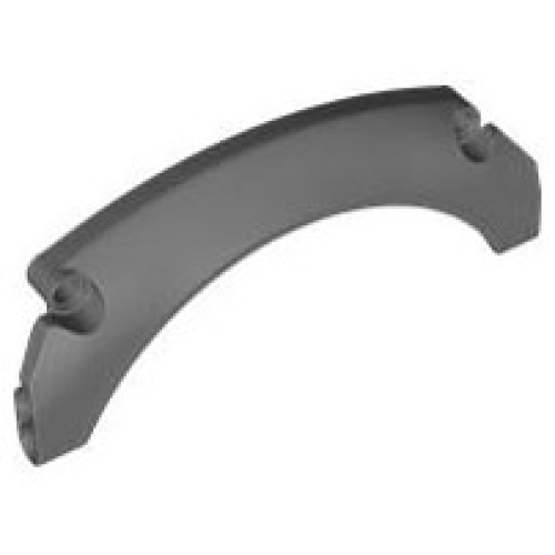 Деталь LEGO 69911 Technic, Panel Car Mudguard Arched #41 13 x 2 x 5 Rounded Top - Dark Bluish Gray