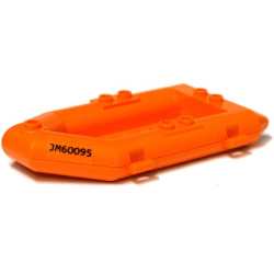 Boat, Rubber Raft, Small with 'JM60095' Pattern on Both Sides (Stickers) - Set 60095 Boat, Rubber Raft, Small with 'JM60095' Pattern on Both Sides (Stickers) - Set 60095
