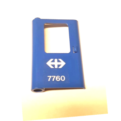 Door 1 x 4 x 5 Train Left, Thin Support at Bottom with Swiss Federal Railways Train Logo and '7760' Pattern (Sticker) - Set 7760 Door 1 x 4 x 5 Train Left, Thin Support at Bottom with Swiss Federal Railways Train Logo and '7760' Pattern (Sticker) - Set 7760