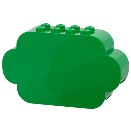 Деталь LEGO 6214 Slope, Curved 8 x 2 x 4 Triple with 8 Studs