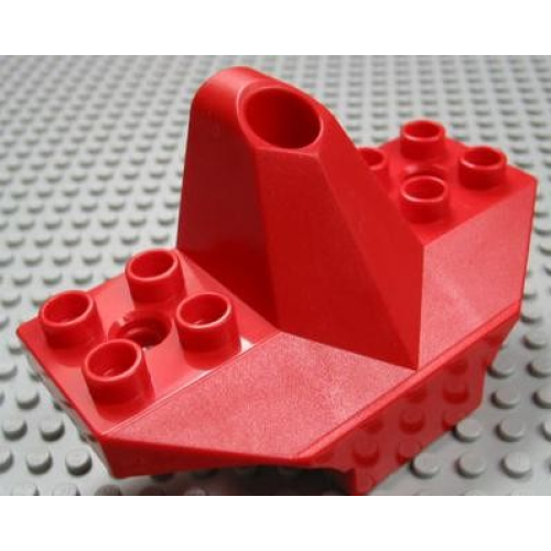 Деталь LEGO 31038c01 Duplo, Toolo Tail 4 x 3 with Cut Corners