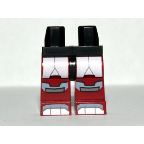 Деталь LEGO 970c59pb01 Hips and Dark Red Legs with SW ARC Trooper Armor Pattern
