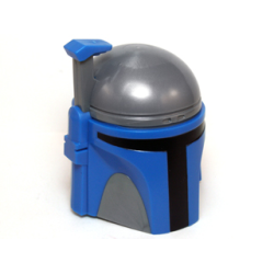 Large Figure Head Modified SW Mandalorian Helmet with Jango Pattern Large Figure Head Modified SW Mandalorian Helmet with Jango Pattern