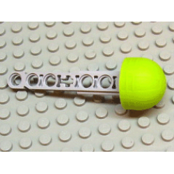 Projectile Arrow, Liftarm Shaft with Solid Lime Rubber End