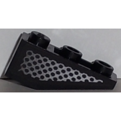 Slope, Inverted 33 3 x 1 with Lattice Pattern Model Right Side (Sticker) - Set 8647 Slope, Inverted 33 3 x 1 with Lattice Pattern Model Right Side (Sticker) - Set 8647