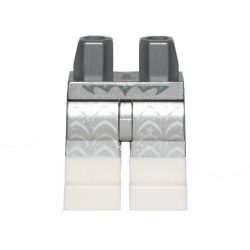 Hips and Legs with White Curved Lines, Stars, Dots and Boots Pattern Hips and Legs with White Curved Lines, Stars, Dots and Boots Pattern