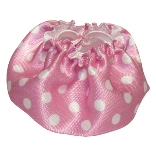 Деталь LEGO dupskirt10 Duplo Wear Cloth Skirt Satin with White Small Polka Dots Pattern