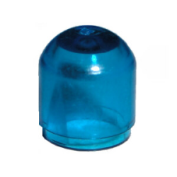 Electric, Light Bulb Cover (Colored Globe) - Trans-Dark Blue