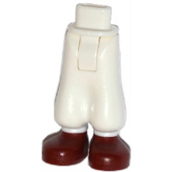 Mini Doll Hips and Trousers Baggy with Dark Red Shoes Pattern - Thick Hinge Mini Doll Hips and Trousers Baggy with Dark Red Shoes Pattern - Thick Hinge