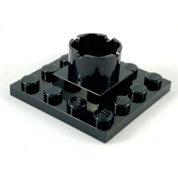 Boat, Mast Section Base 4 x 4 x 1 2/3 Boat, Mast Section Base 4 x 4 x 1 2/3