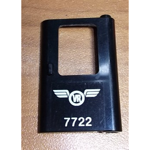 Деталь LEGO 4182pb060 Door 1 x 4 x 5 Train Right, Thin Support at Bottom with 'VR 7722' Pattern (Sticker) - Set 7722