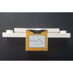 Stickered Assembly 6 x 1 x 1 2/3 with Clipboard Pattern 2 (Sticker) - Set 231-1 - 1 Brick 1 x 2, 1 Plate 1 x 6, 2 Tile 1 x 2