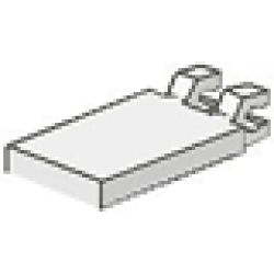 Tile, Modified 2 x 3 with 2 Clips (Undetermined Type) Tile, Modified 2 x 3 with 2 Clips (Undetermined Type)