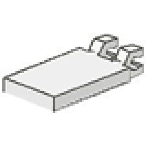 Деталь LEGO 30350 Tile, Modified 2 x 3 with 2 Clips (Undetermined Type)