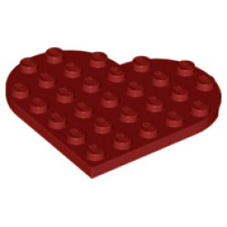 Plate, Round 6 x 6 Heart Plate, Round 6 x 6 Heart