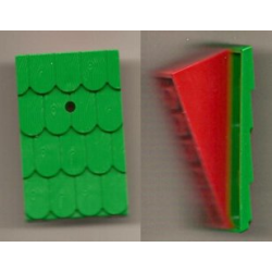 Fabuland Roof Support Slope, 6 x 2 with Green Fabuland Roof Slope with Chimney Hole (787 / 789) Fabuland Roof Support Slope, 6 x 2 with Green Fabuland Roof Slope with Chimney Hole (787 / 789)