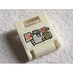 Container, Box 2 x 2 x 2 Door with Slot with Sticky Notes Pattern (Sticker) - Set 75827 Container, Box 2 x 2 x 2 Door with Slot with Sticky Notes Pattern (Sticker) - Set 75827