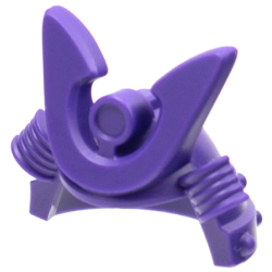 Minifigure, Headgear Helmet Ninja (Samurai) Kabuto with Large Curved Crest and Rivets Minifigure, Headgear Helmet Ninja (Samurai) Kabuto with Large Curved Crest and Rivets