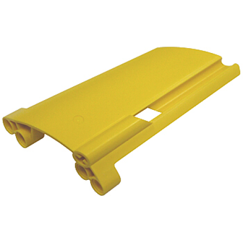 Деталь LEGO 44351 Technic, Panel Fairing #21 Large Long, Small Hole, Side B - Yellow