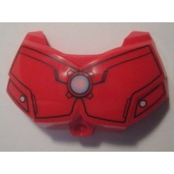Large Figure Chest Armor Small with Iron Man Reactor Pattern