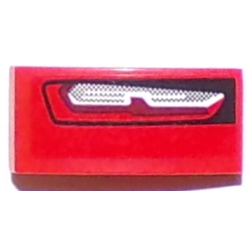 Slope, Curved 2 x 1 x 2/3 with Chevrolet Camaro Car Taillight Pattern Model Left Side (Sticker) - Set 75874 Slope, Curved 2 x 1 x 2/3 with Chevrolet Camaro Car Taillight Pattern Model Left Side (Sticker) - Set 75874